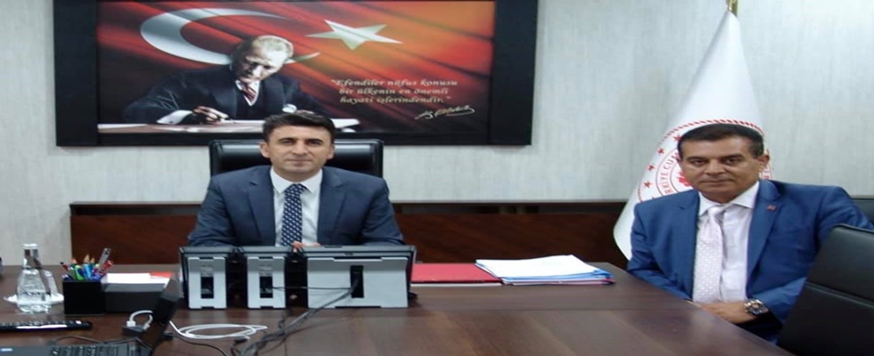 Ali Sökmen ‘den Genel Müdür Şefik Aygöl `e Ziyaret