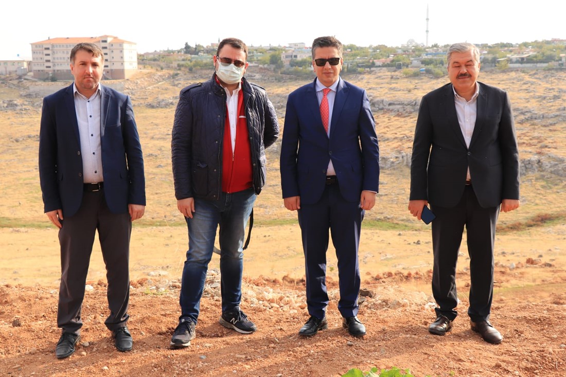 Başkan Şeref Albayrak’ın girişimiyle ilçeye şimdi de millet bahçesi kazandırılıyor