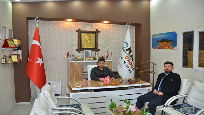 Başhekim Koçer `den Hüseyin Kıran `a Ziyaret