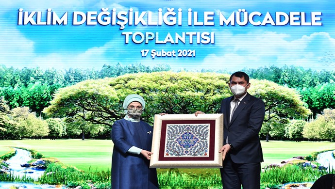 Emine Erdoğan, İklim Değişikliğiyle Mücadele Toplantısı’na katıldı