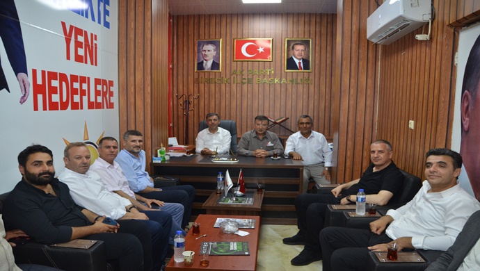 AK PARTİ BİRECİKTE TAM KADRO SAHADA