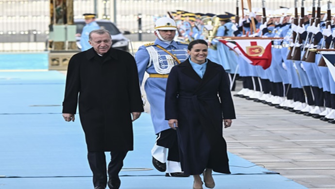Macaristan Cumhurbaşkanı Novak Cumhurbaşkanlığı Külliyesinde