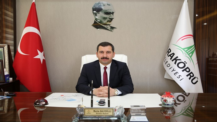 KARAKÖPRÜ BELEDİYE BAŞKANI METİN BAYDİLLİ’DEN BERAT KANDİLİ MESAJI