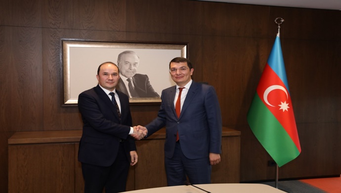 Meeting of the Ambassador of the Republic of Tajikistan with the First Deputy Minister of Economy of the Republic of Azerbaijan