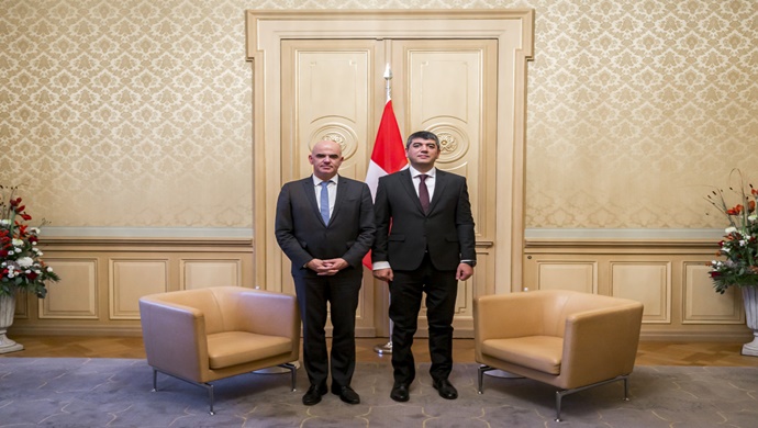 Presentation of credentials of the Ambassador of the Republic of Tajikistan to the President of the Swiss Confederation
