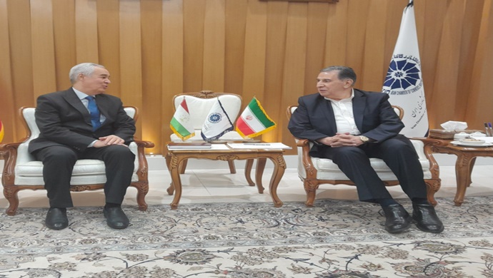 İran Ticaret, Sanayi, Maden ve Tarım Odası Başkanı ile Toplantı