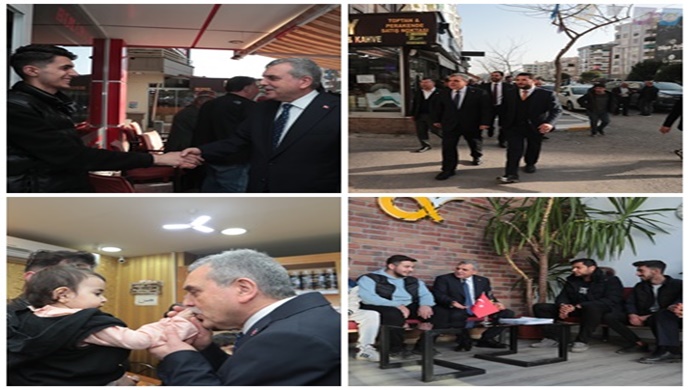 KARAKÖPRÜ’DEKİ ESNAF VE VATANDAŞLARDAN BAŞKAN BEYAZGÜL VE AK KADROLARA TAM DESTEK Görüntülü
