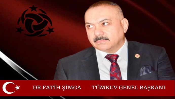 TÜRK MİLLİ KUVVETLER VAKFI GENEL BAŞKANI DR. FATİH ŞİMGA`DAN 10 NİSAN POLİS HAFTASI MESAJI