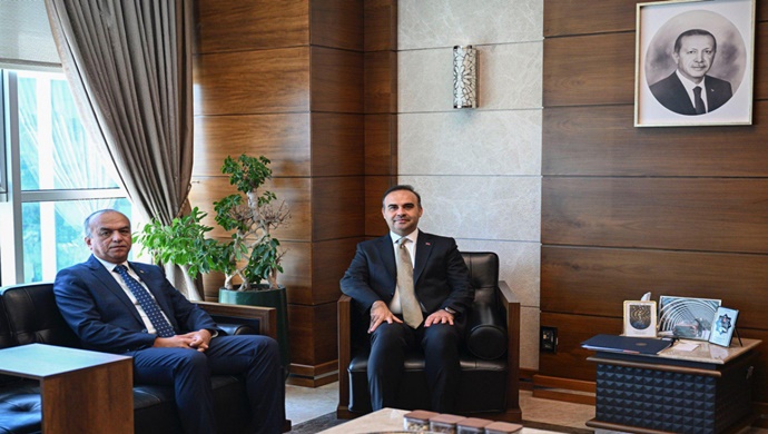 Meeting of the Ambassador with the Minister of Industry and Technology of Türkiye